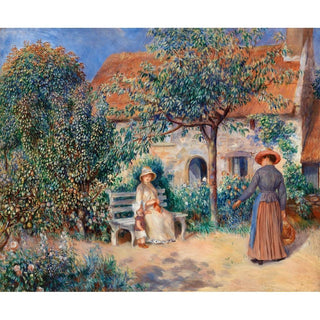 En Bretagne - Pierre-Auguste Renoir | Reproduction Tableau Décoration murale affiche copie