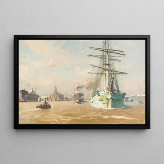 Erich Kips - Ships in Hamburg.webp