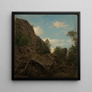 Étude de pierre Frisland Mandal - Amaldus Nielsen