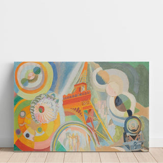Étude pour "Air, fer et eau" - Robert Delaunay | Reproduction Tableau Décoration murale affiche copie