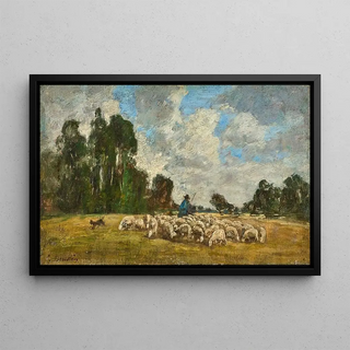 Eugne Boudin - Paysage normand.webp