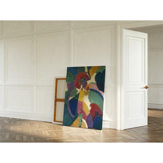 Femme à l'ombrelle - Robert Delaunay | Reproduction Tableau Décoration murale affiche copie