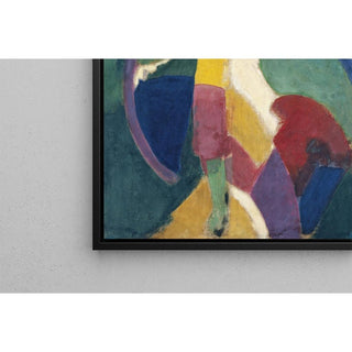 Femme à l'ombrelle - Robert Delaunay | Reproduction Tableau Décoration murale affiche copie