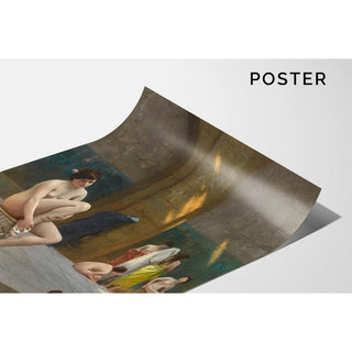 Femmes au Bain - Jean-Léon Gérôme | Reproduction Tableau Décoration murale affiche copie