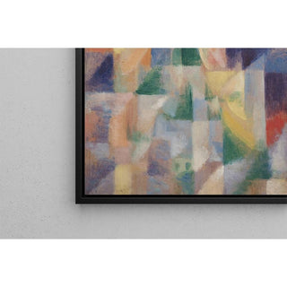 Fenêtre sur la ville - Robert Delaunay | Reproduction Tableau Décoration murale affiche copie