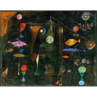 Fish Magic - Paul Klee | Reproduction Tableau Décoration murale affiche copie