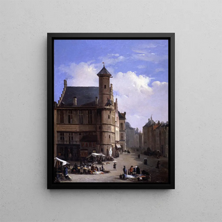 FranoisJoseph Boulanger - The Toreken on the Vrijdagmarkt in Ghent.webp