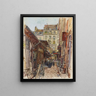 Frdric Houbron - Intrieur du March des EnfantsRouges en 1907 3me arrondissement.webp