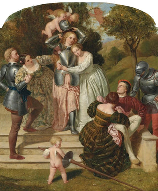 Frederick Richard Pickersgill - Britomart unarming.webp