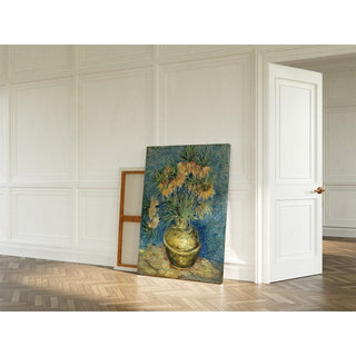 Fritillaires, couronne impériale dans un vase de cuivre - Vincent Van Gogh | Reproduction Tableau Décoration murale affiche copie