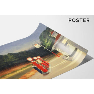 Gas - Edward Hopper | Reproduction Tableau Décoration murale affiche copie