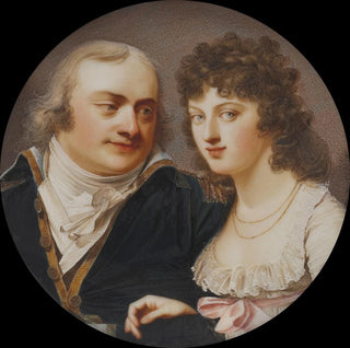 Georg J. Skjoldebrand 1761-1816, colonel, sa sœur Maria Elisabeth 1763-1842 - Johann Dominik Bossi