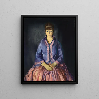 George Wesley Bellows - Emma in the Purple Dress.webp