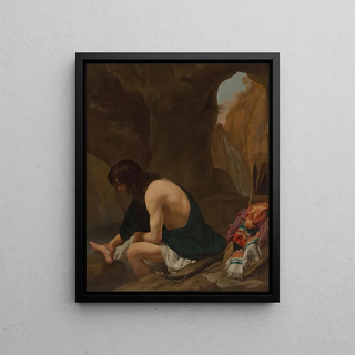 Gerard van Kuijl - Philoctetes on Lemnos.webp