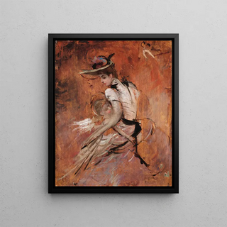 Giovanni Boldini - A Young Mother with a Hat.webp