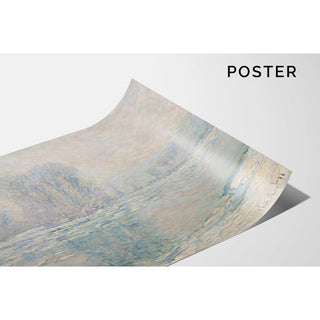 Glaçons, Effet Blanc - Claude Monet | Reproduction Tableau Décoration murale affiche copie