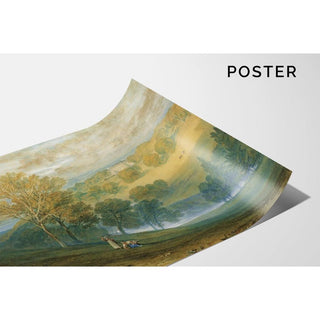 Gledhow Hall, Yorkshire - Joseph Mallord William Turner | Reproduction Tableau Décoration murale affiche copie