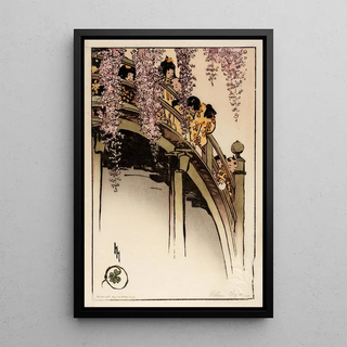 Helen Hyde - Moon Bridge at Kameido.webp