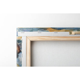 Homme dans une Blouse Bleue - Paul Cézanne | Reproduction Tableau Décoration murale affiche copie