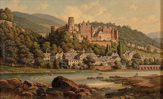 Hubert Sattler - View of Heidelberg.webp