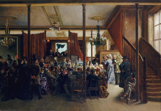 Ignacio De Len Y Escosura - Auction Sale in Clinton Hall New York 1876.webp