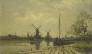 Jan Hillebrand Wijsmuller - Waterway near the Baarsjes Amsterdam.webp