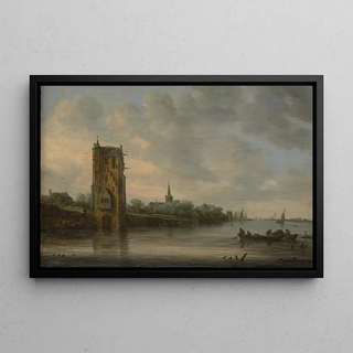 Jan van Goyen - The Pelkus Gate near Utrecht.webp