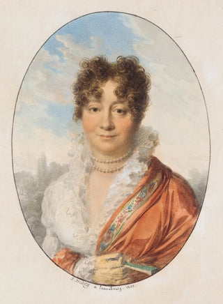 JeanBaptiste Isabey - Portrait of Countess Marie Ulrika Laansk.webp