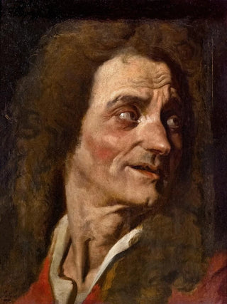 Jean Auguste Dominique Ingres - Study for Apotheosis of Homer Boileaus head.webp