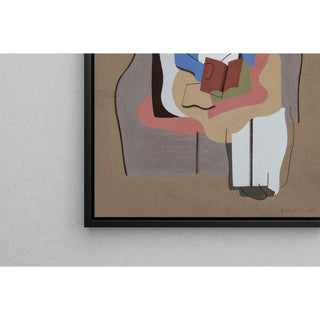 Jeune Fille Assise - Georges Valmier | Reproduction Tableau Décoration murale affiche copie