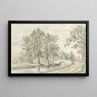 Johannes Jelgerhuis - Gezicht op de Biltstraat buiten Utrecht.webp