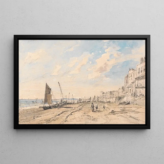 John Constable - Brighton Beach Looking West.webp