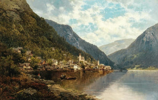Josef Thoma - View of Hallstatt.webp