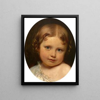 Jozef Van Lerius - Madame Valentine De GiveLeDelier as a Child.webp