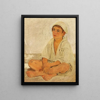 Jrgen Roed - Siddende neapolitansk dreng.webp