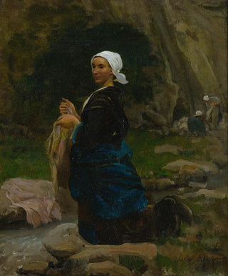 Jules Breton - Brittany Washerwoman.webp
