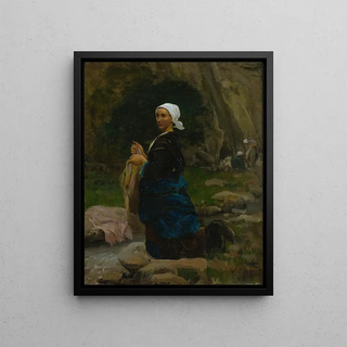 Jules Breton - Brittany Washerwoman.webp