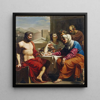 Jupiter et Mercure chez Philemon et Baucis - Andrea Appiani