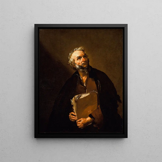 Jusepe de Ribera - A Philosopher.webp