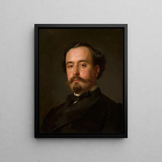 Jzef Simmler - Portrait of Juliusz Kossak.webp