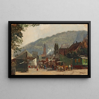 Karl Weysser - Herbstmesse auf dem Jubilumsplatz in Heidelberg.webp