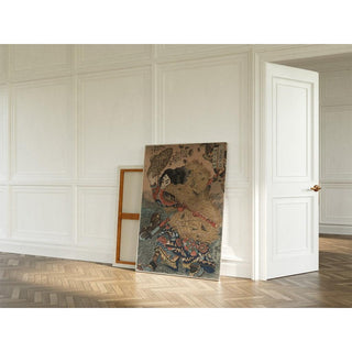 Kinhyōshi Yōrin, héros du Suikoden - Utagawa Kuniyoshi | Reproduction Tableau Décoration murale affiche copie