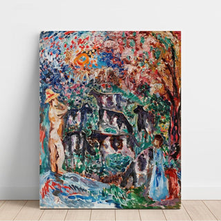 Koherde - Nils Dardel | Reproduction Tableau Décoration murale affiche copie