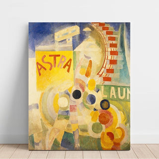 L'équipe de Cardiff - Robert Delaunay | Reproduction Tableau Décoration murale affiche copie