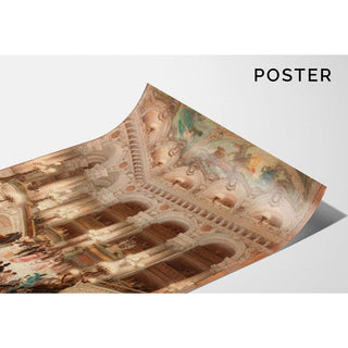 L’escalier de l’Opéra de Louis Béroud | Reproduction Tableau Décoration murale affiche copie