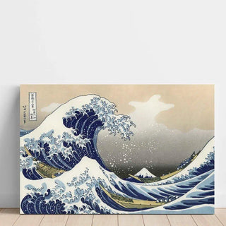 La Grande Vague de Kanagawa - Kanagawa Hokusai | Reproduction Tableau Décoration murale affiche copie