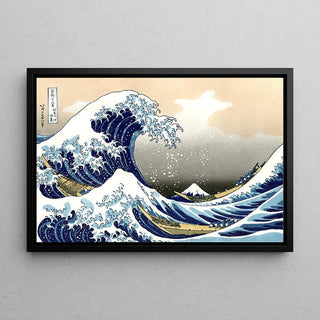 La Grande Vague de Kanagawa - Kanagawa Hokusai | Reproduction Tableau Décoration murale affiche copie