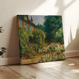 La Maison de l'artiste à Giverny - Claude Monet | Reproduction Tableau Décoration murale affiche copie