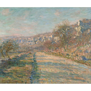 La Route de La Roche-Guyon - Claude Monet | Reproduction Tableau Décoration murale affiche copie