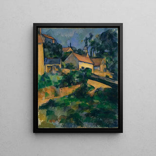 La Route tournante à Montgeroult - Paul Cézanne | Reproduction Tableau Décoration murale affiche copie